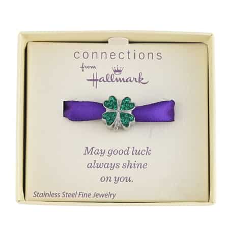 Lucky Four Leaf Clover Necklace & Card – The Confetti Box