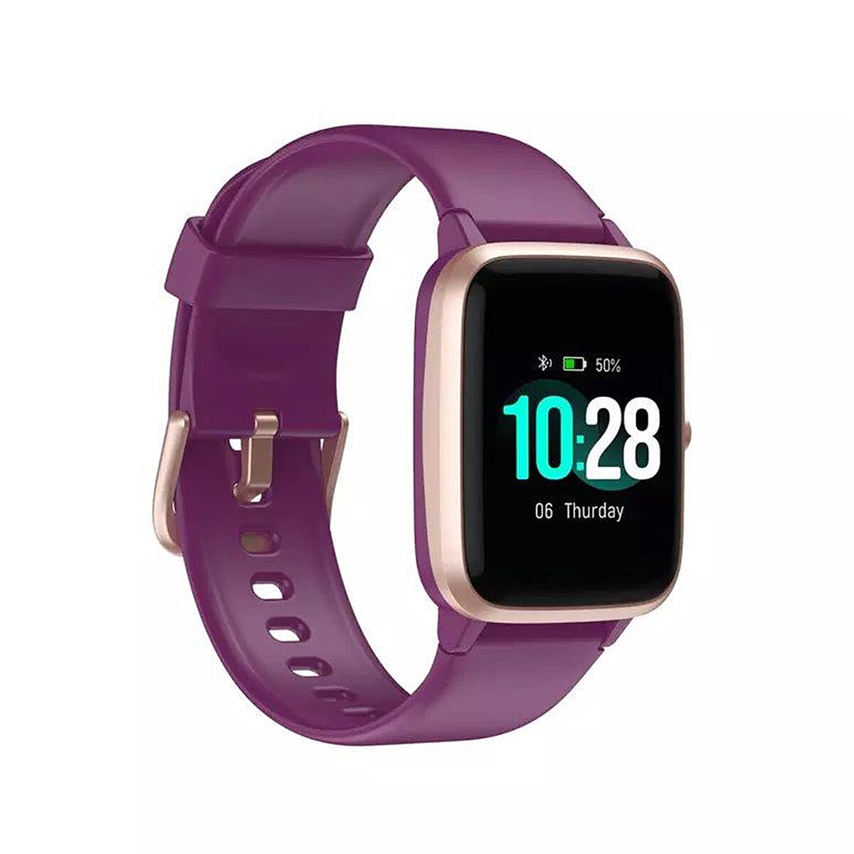 Gift Set LetsFit- Smartwatch (Purple) image number 1