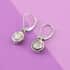 Artisan Crafted Polki Diamond Earrings in Platinum Over Sterling Silver 0.25 ctw image number 1