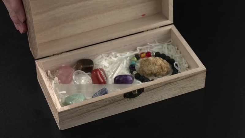 Chakra Crystal Box with Accessories