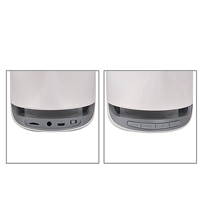 Water Dancing Speaker - White , Best Portable Bluetooth Speaker , Small Wireless Speaker , Indoor Outdoor Speaker