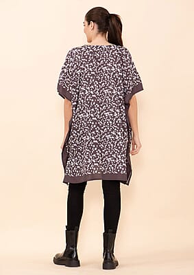 Tamsy Holiday Kaftan Collection – Black Celestial (One Size Fits up to 2X)