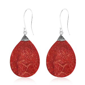 Sponge Coral Earrings in Sterling Silver