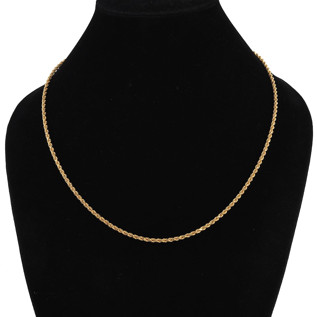 Doorbuster JCK Closeout 22K Yellow Gold 2.35mm Rope Necklace 20 Inches 7.60 Grams image number 2