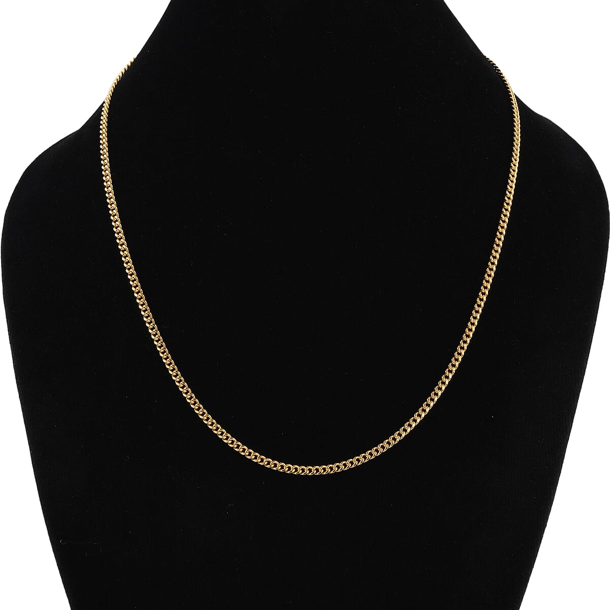 JCK Closeout 22K Yellow Gold 2.35mm Miami Cuban Chain Necklace 20 Inches 7 Grams image number 2