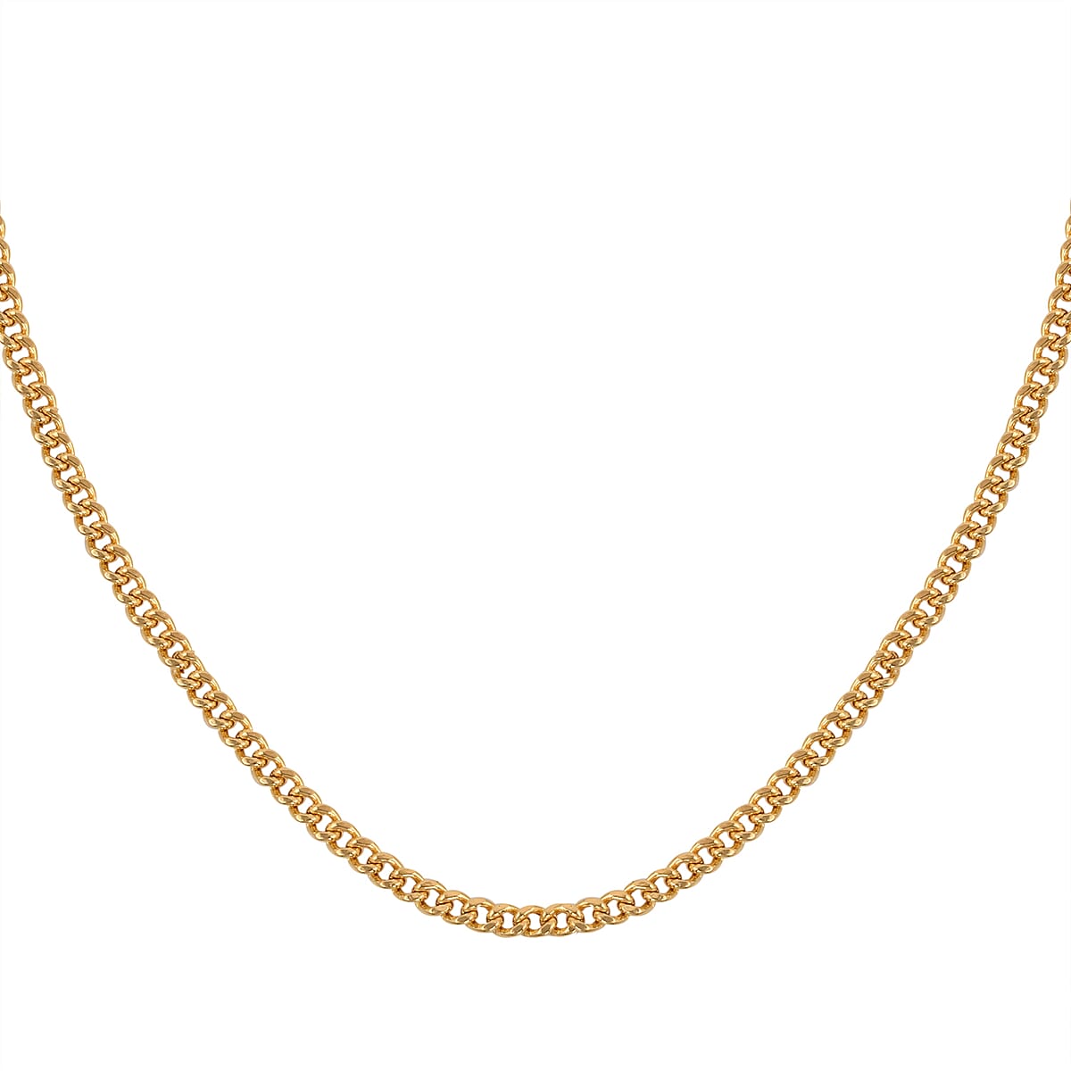 JCK Closeout 22K Yellow Gold 2.35mm Miami Cuban Chain Necklace 20 Inches 7 Grams image number 4