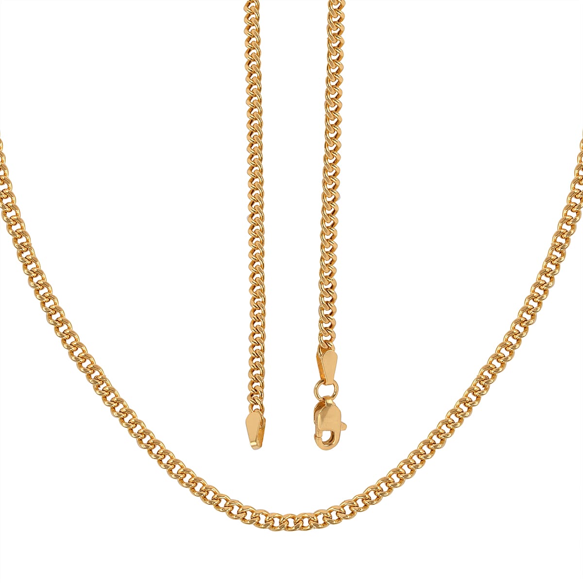 JCK Closeout 22K Yellow Gold 2.35mm Miami Cuban Chain Necklace 20 Inches 7 Grams image number 5