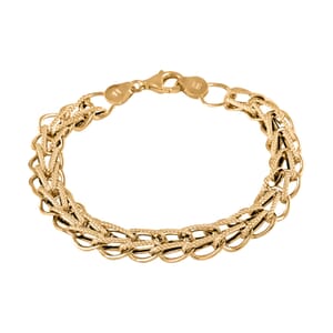 Maestro Gold Collection Vittoria Italian 10K Yellow Gold Arrow Bracelet (7.00 In) 3.70 Grams