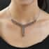 Jenipapo Andalusite Y-Shape Necklace 18 Inches in Platinum Over Sterling Silver 13.90 ctw image number 2