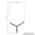 Jenipapo Andalusite Y-Shape Necklace 18 Inches in Platinum Over Sterling Silver 13.90 ctw image number 5