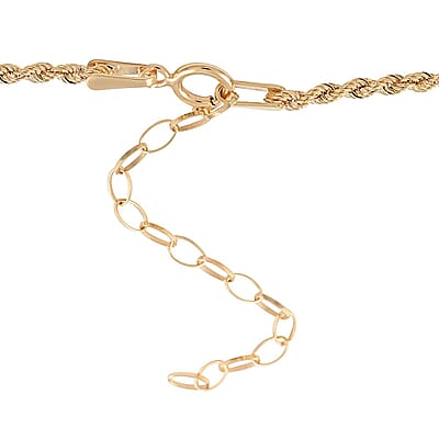 Maestro Gold Collection Intreccio Italian 10K Yellow Gold Triple Circle Necklace 18-20 Inches 2.90 Grams