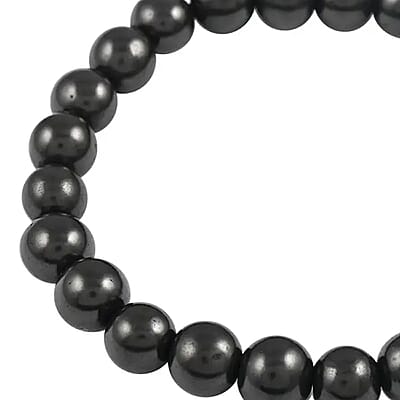 Shungite Beaded Stretch Bracelet 87.50 ctw