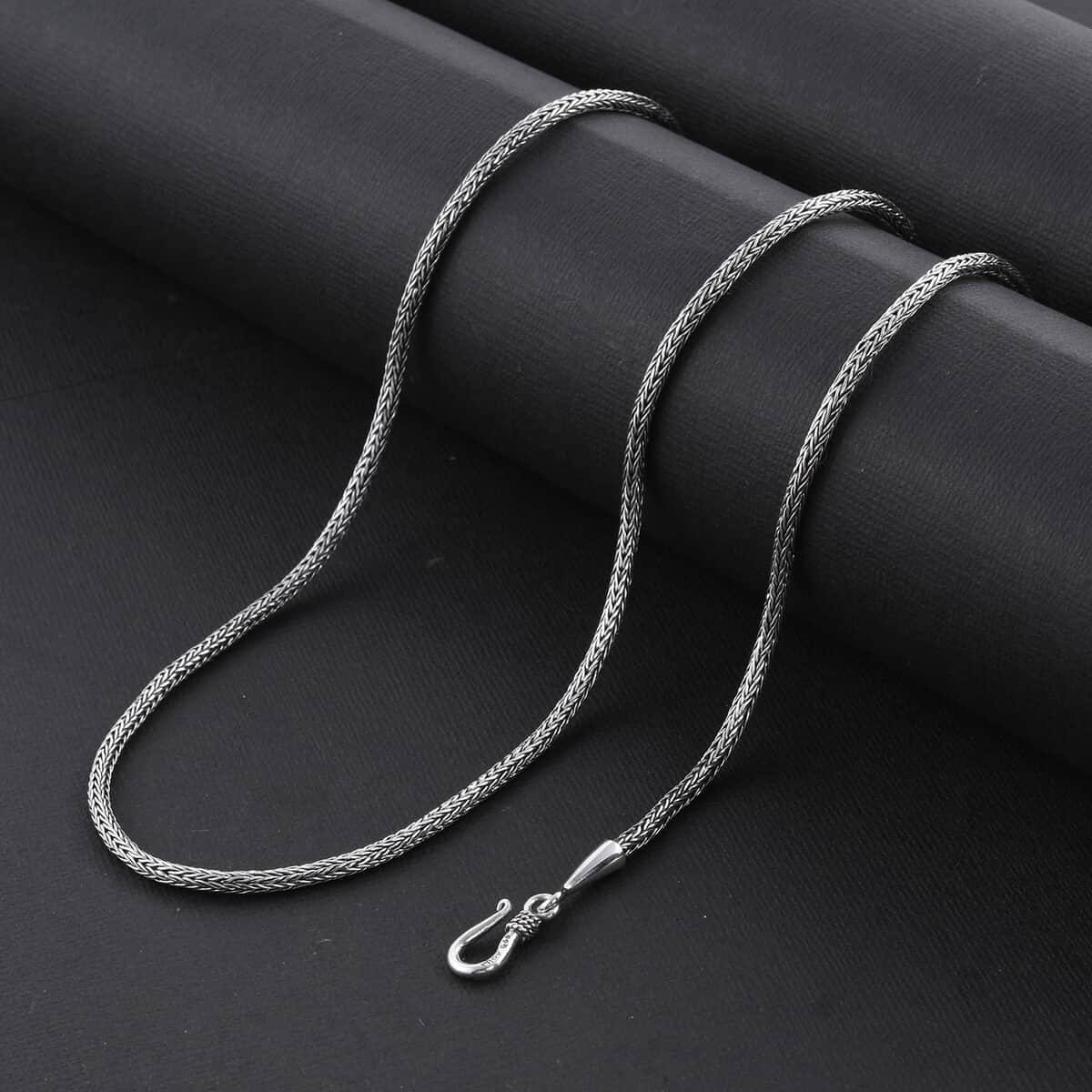 Buy Bali Legacy Sterling Silver Tulang Naga Necklace 36 Inches 24 Grams ...