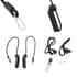 SoulSmart Whole Body Fitness Vibration Platform with Resistance Bands, Remote, & USB Speaker (200 W) Black image number 6