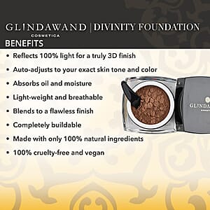 GlindaWand Divinity Foundation Ebony (0.35oz)