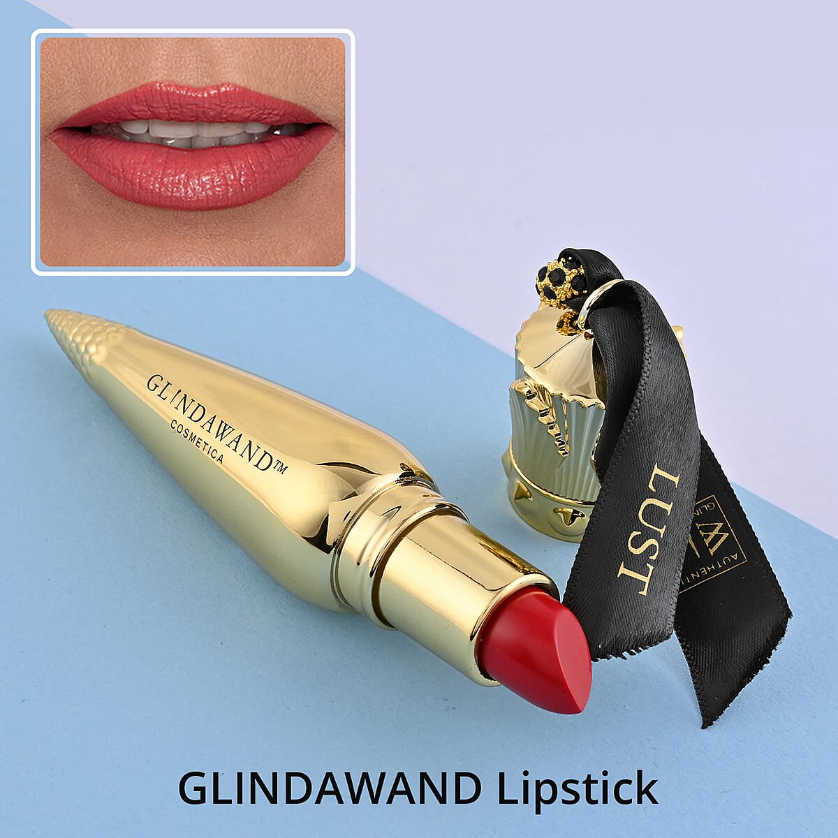 GlindaWand 7 Deadly Sins Lust Red Lipstick For Women image number 1