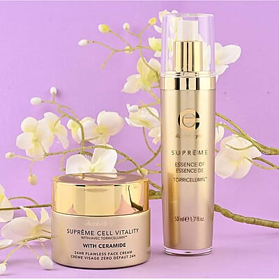 Elizabeth Grant Supreme Of Essence Torricelumn and Face Cream with Ceramide , Ant-Aging , Anti-Wrinkle , Face Moisturizer , Skincare