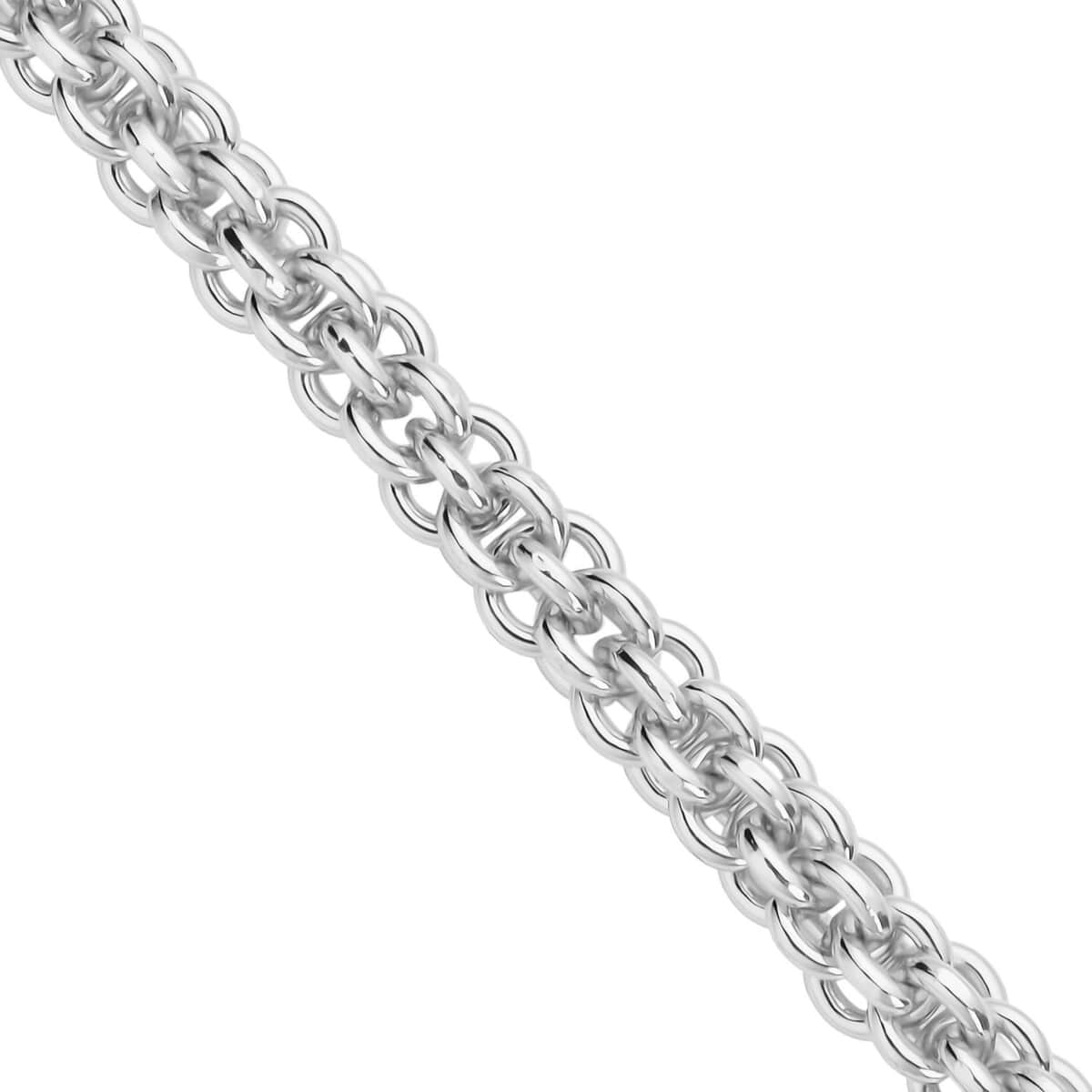 Doorbuster Pumpkin Chain Bracelet in Stainless Steel (8-9.50In) image number 3