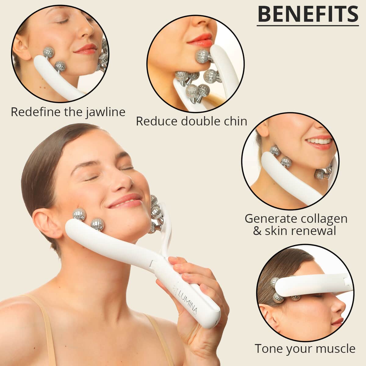 The Best Jade Roller Massaging Facial Roller, Superior and Natural for  Facial Toning, Massage, Anti-Ageing, Skin Firming, Face Slimming. Lymphatic