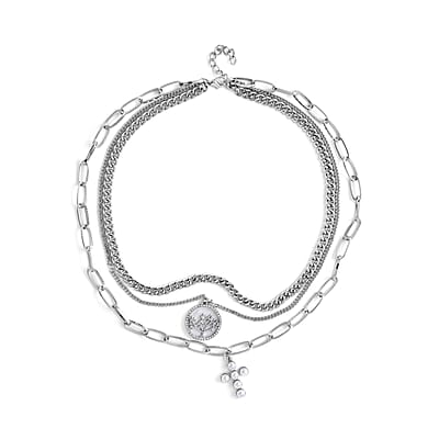 Tree of Life & Cross Charm - Product card gallery slide 1 (10176894468409)
