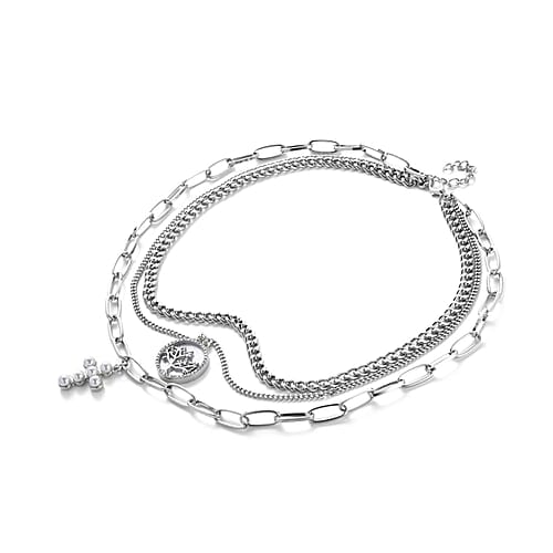 Tree of Life & Cross Charm - Product card gallery slide 3 (10176894468409)