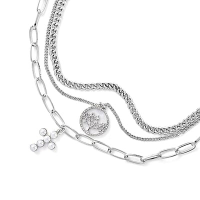 Tree of Life & Cross Charm - Product card gallery slide 4 (10176894468409)
