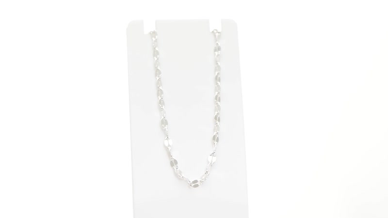 Italian Sterling Silver 2.1mm Necklace 24 Inches 3.10 Grams
