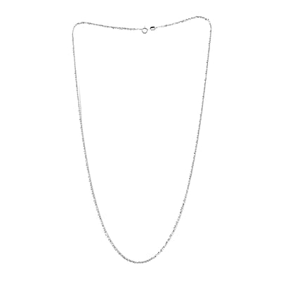 Italian Sterling Silver 1.15mm Roc Necklace 20 Inches 3 Grams