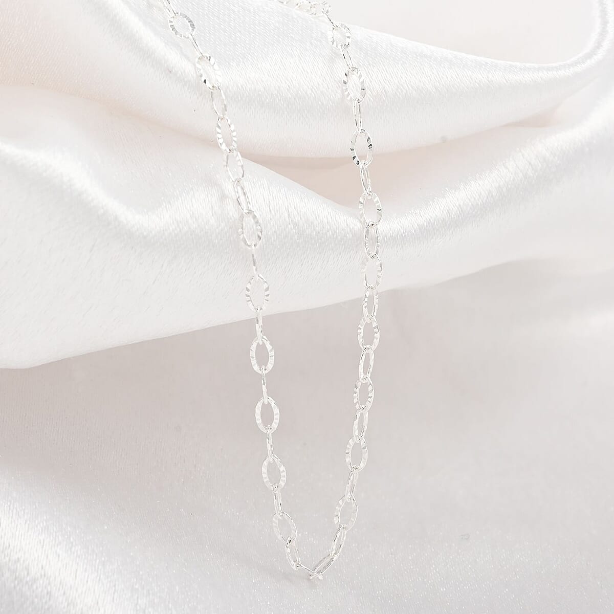 Italian Sterling Silver 1.15mm Roc Necklace 24 Inches 3.5 Grams image number 1