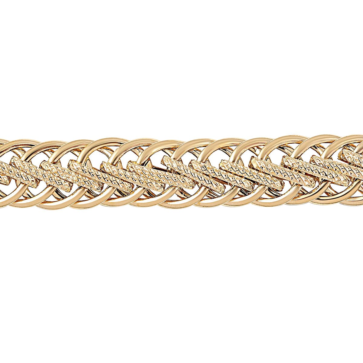 Maestro Gold Collection Italian 14K Yellow Gold Oval Link Bracelet (7.50 In) 5.20 Grams image number 2
