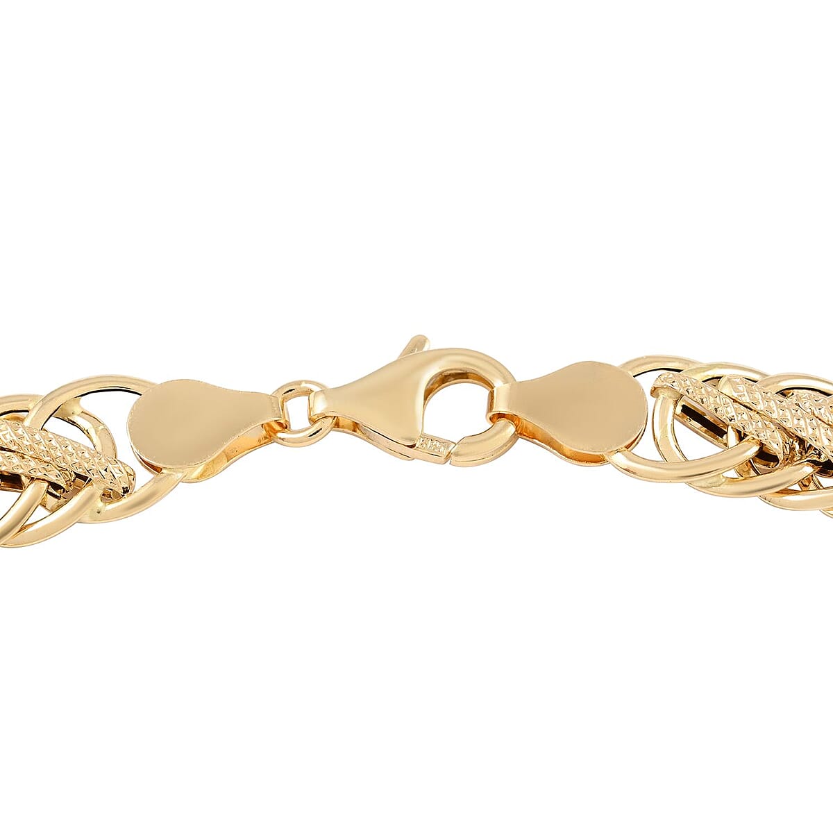 Maestro Gold Collection Italian 14K Yellow Gold Oval Link Bracelet (7.50 In) 5.20 Grams image number 3