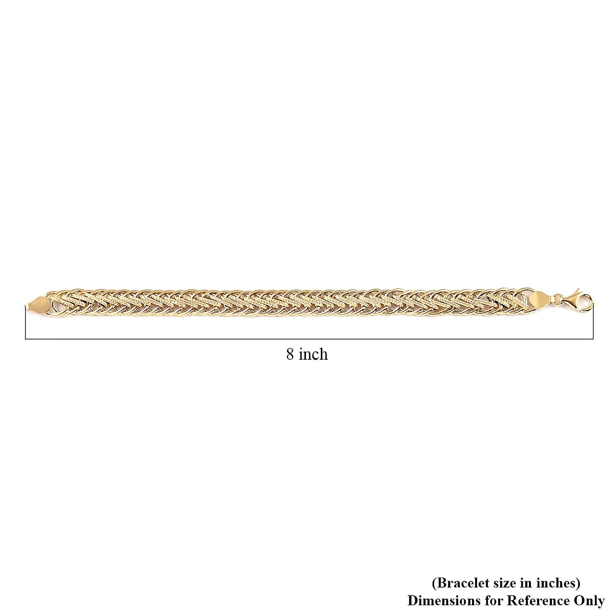 Maestro Gold Collection Italian 14K Yellow Gold Oval Link Bracelet (7.50 In) 5.20 Grams image number 4