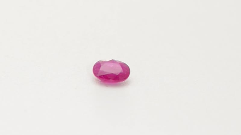 AAAA Mozambique Ruby (Oval 7x5 mm) 0.90 ctw