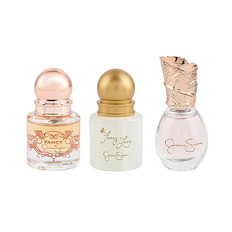 JESSICA SIMPSON Eau De Parfum Gift Set For Women ( Jessica Simpson Fancy, Jessica Simpson Fancy Love, Signature Jessica Simpson)