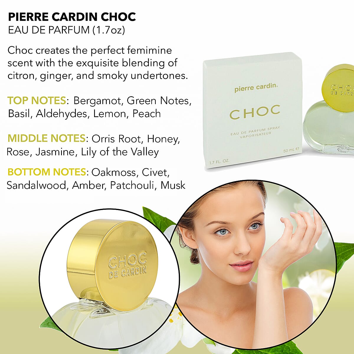 PC CHOC Eau De Parfum Spray Vaporisateur 1.7 fl Oz. image number 1