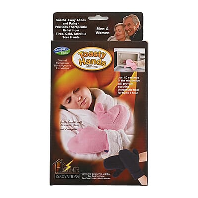 HOME INNOVATIONS Comfort Pedic Toasty Hands Mittens -Pink