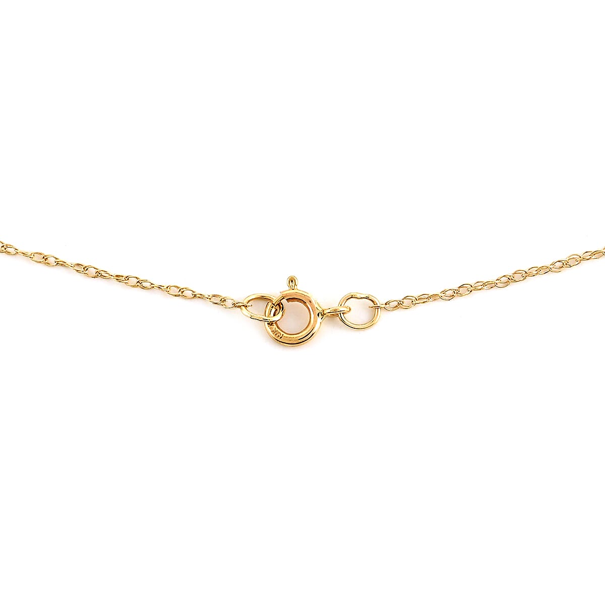 California Closeout Deal 10K Yellow Gold 4.5mm Rope Chain Necklace 18 Inches 7 Grams