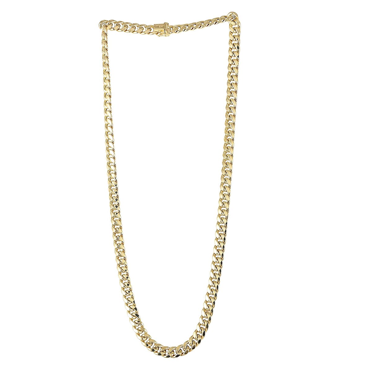 California Closeout Deal 10K Yellow Gold 5.8mm Miami Cuban Chain Necklace 22 Inches 18.4 Grams image number 2