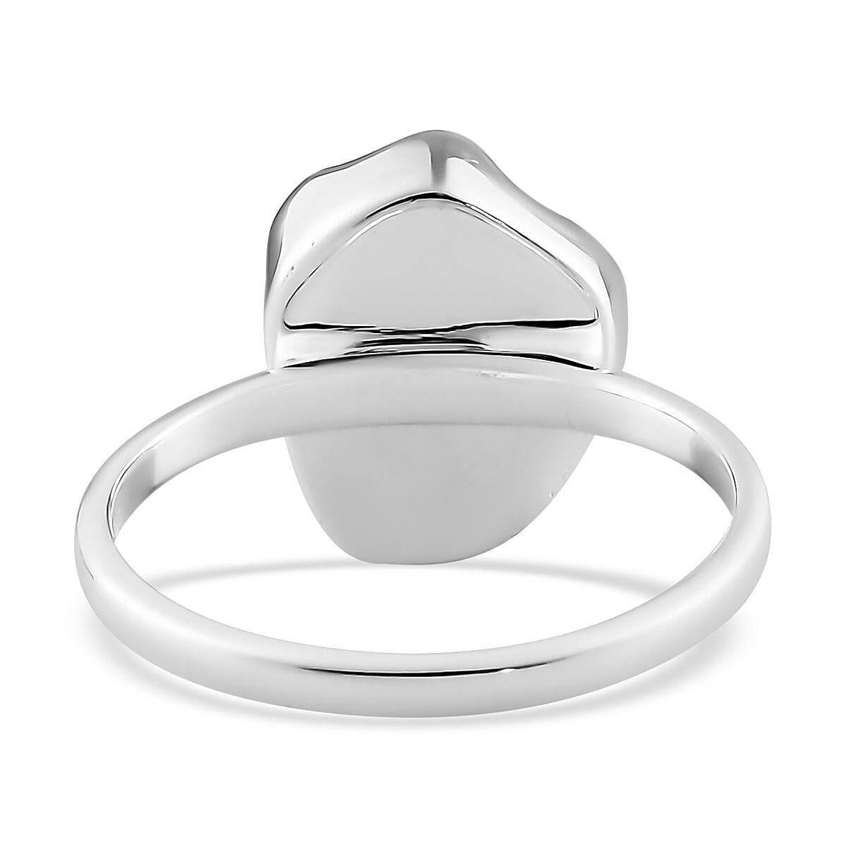 Artisan Crafted Rough Cut Amethyst Solitaire Ring in Sterling Silver (Size 7.0) 5.00 ctw image number 4