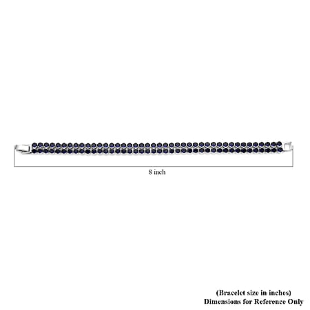 Simulated Blue Sapphire / 8 inches - Product card gallery slide 4 (10176897122617)