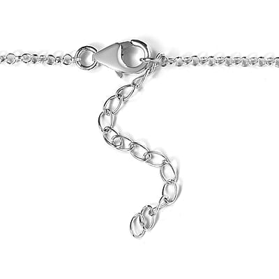 Artisan Crafted Peruvian Pink Opal Necklace 18 Inches in Sterling Silver 13.25 ctw