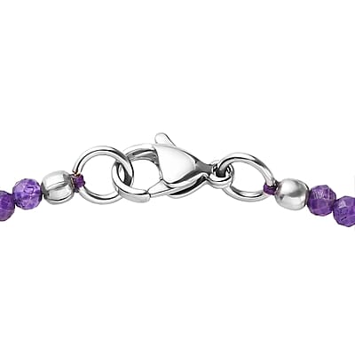 Karis Amethyst Bracelet in Platinum Bond (6.50 In) 11.50 ctw