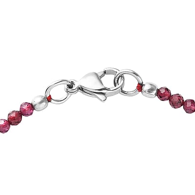Karis Mozambique Garnet Bracelet in Platinum Bond (7.25 In) 16.65 ctw