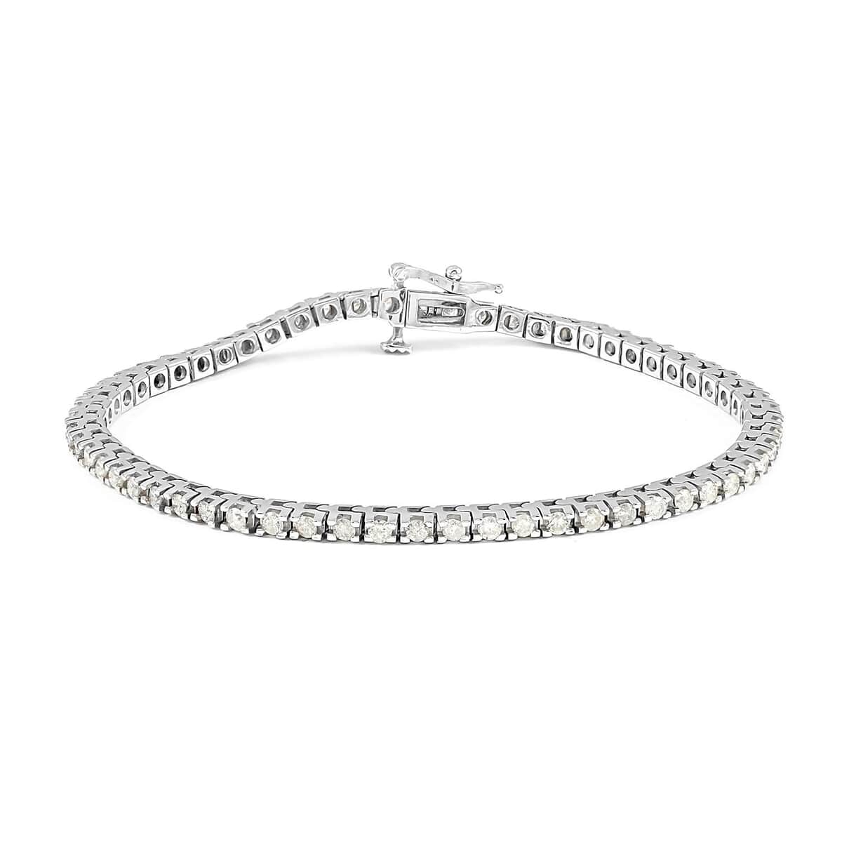 Mother's day jewelry NY Closeout 14K White Gold Diamond Classic Tennis ...