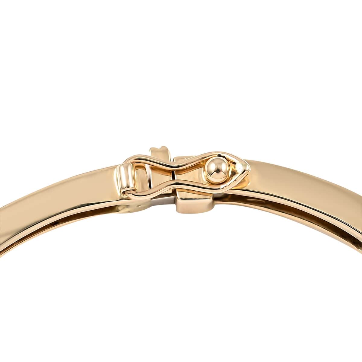 NY Closeout 14K Yellow Gold G-H I1 Diamond Bracelet (7.00 In) 14.30 Grams 1.00 ctw image number 3