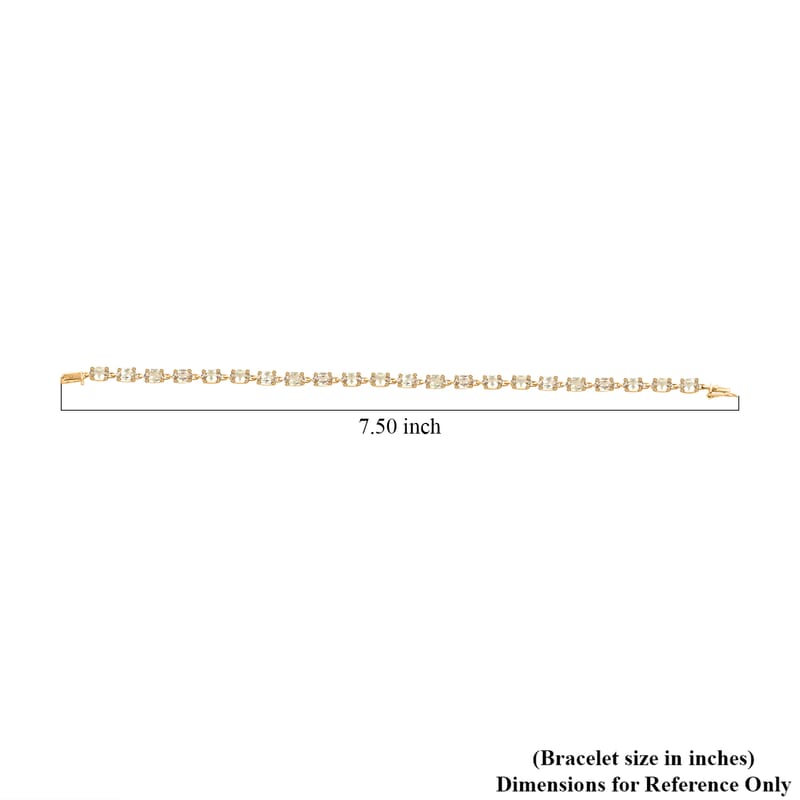 14K Yellow Gold AAA Turkizite Bracelet (7.50 In) 10.35 ctw