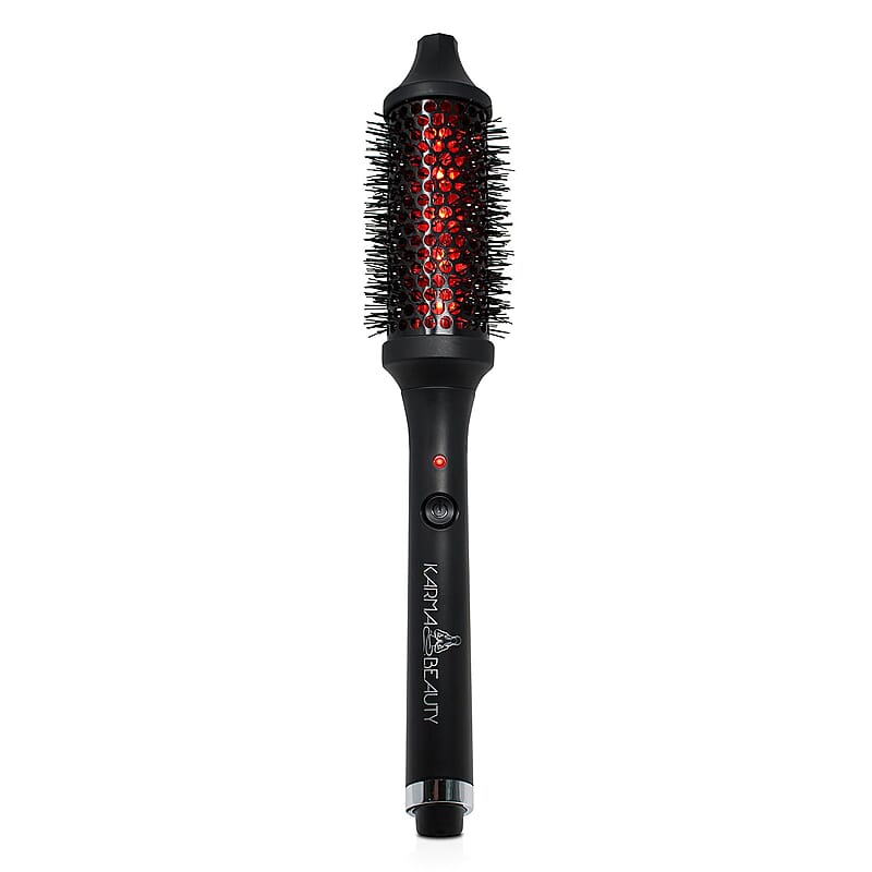 Karma Beauty- Smooth Glider Infra-Red Curling Brush (Ships in 12-14 Day)