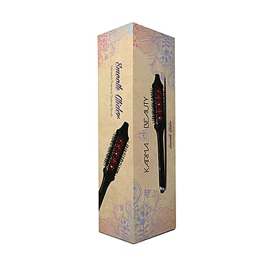 Karma Beauty- Smooth Glider Infra-Red Curling Brush (Ships in 12-14 Day)