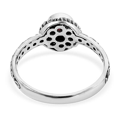 Bali Legacy Niassa Ruby (FF) Solitaire Ring in Sterling Silver (Size 10.0) 1.15 ctw
