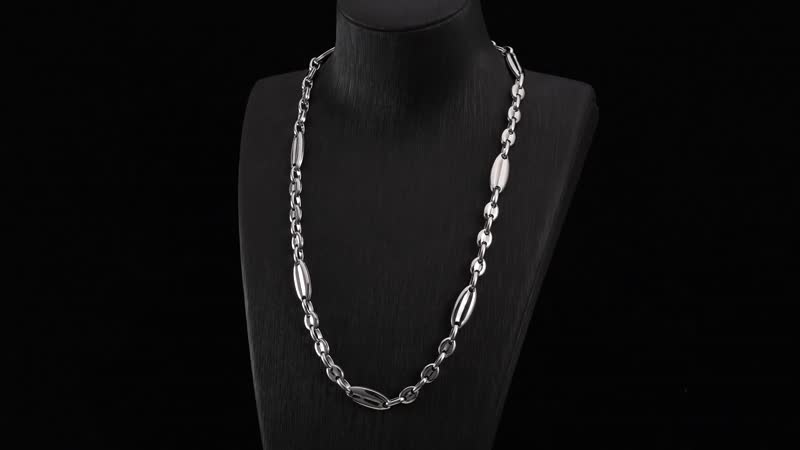 Doorbuster Mariner Link Chain Necklace (22-24 Inches) in Stainless Steel